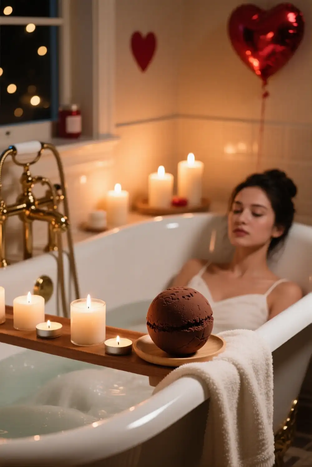 Chocolate-Scented Bath Bomb