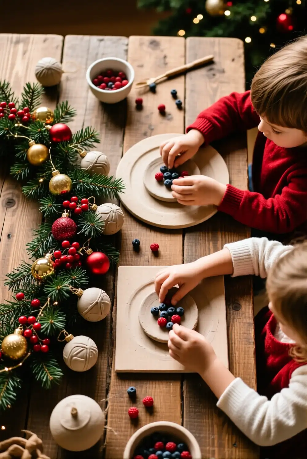 Clay And Berry Garland