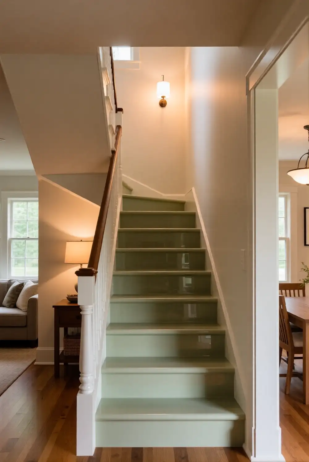 Cozy Matte Epoxy Stair Finish