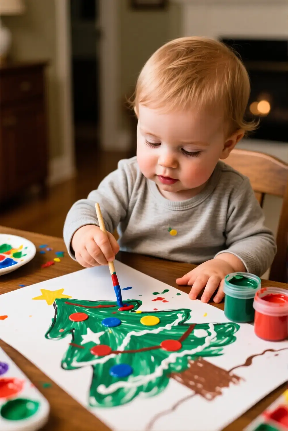 Fingerprint Christmas Tree