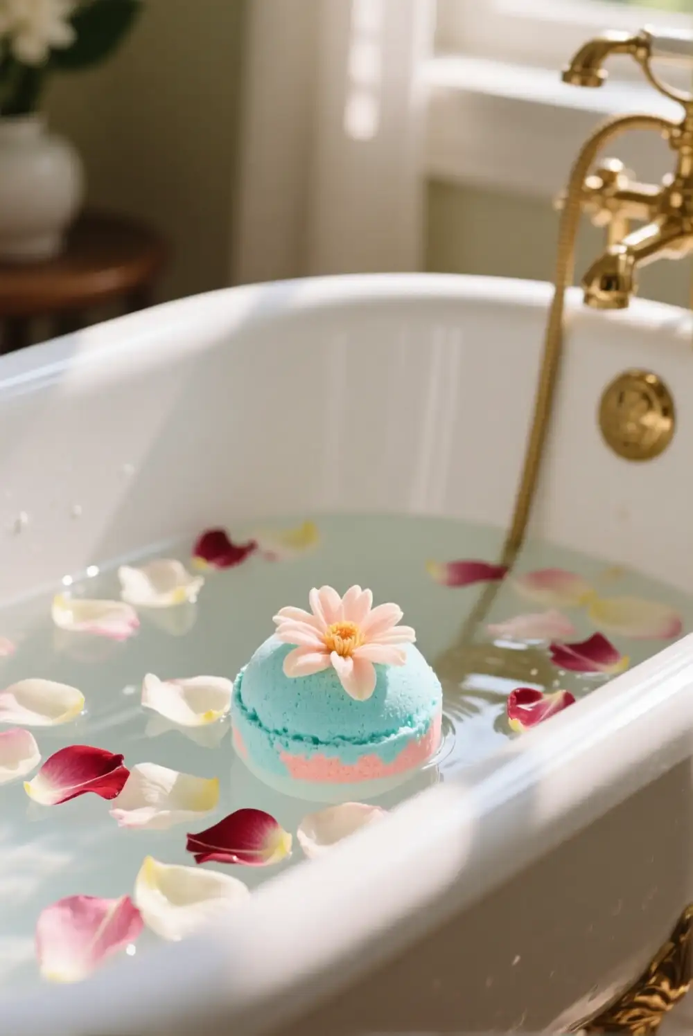 Floral Blend Valentine Bath Bomb