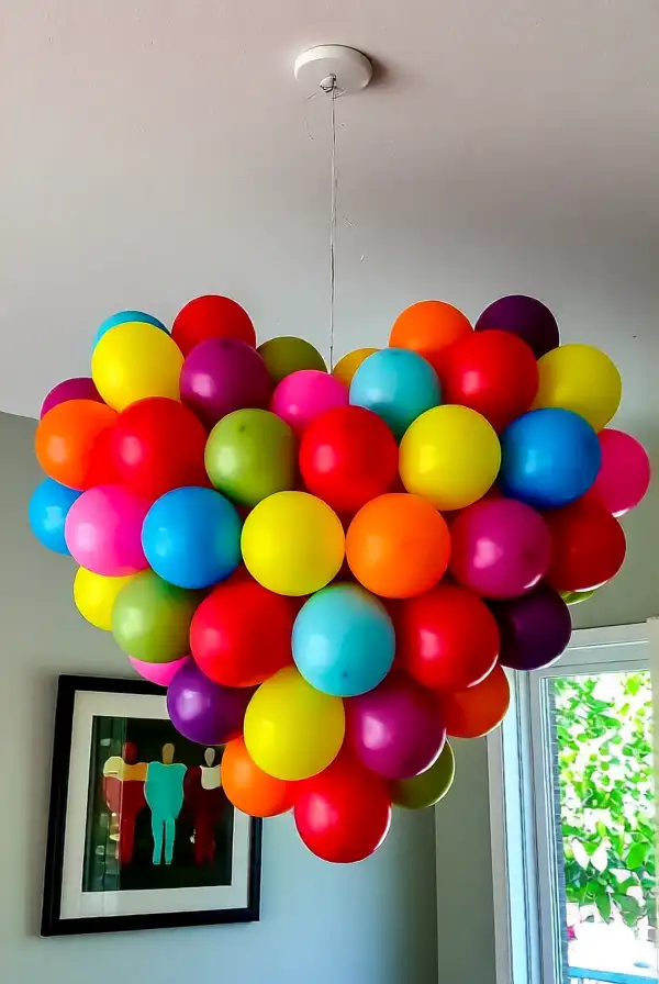 Heart Hot Air Balloon Craft