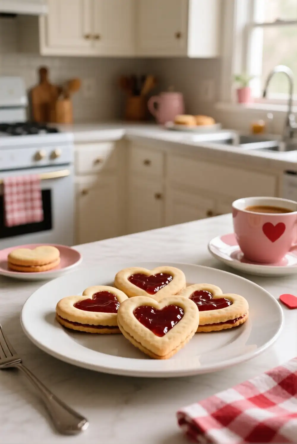 Heart-Shaped Biscuits