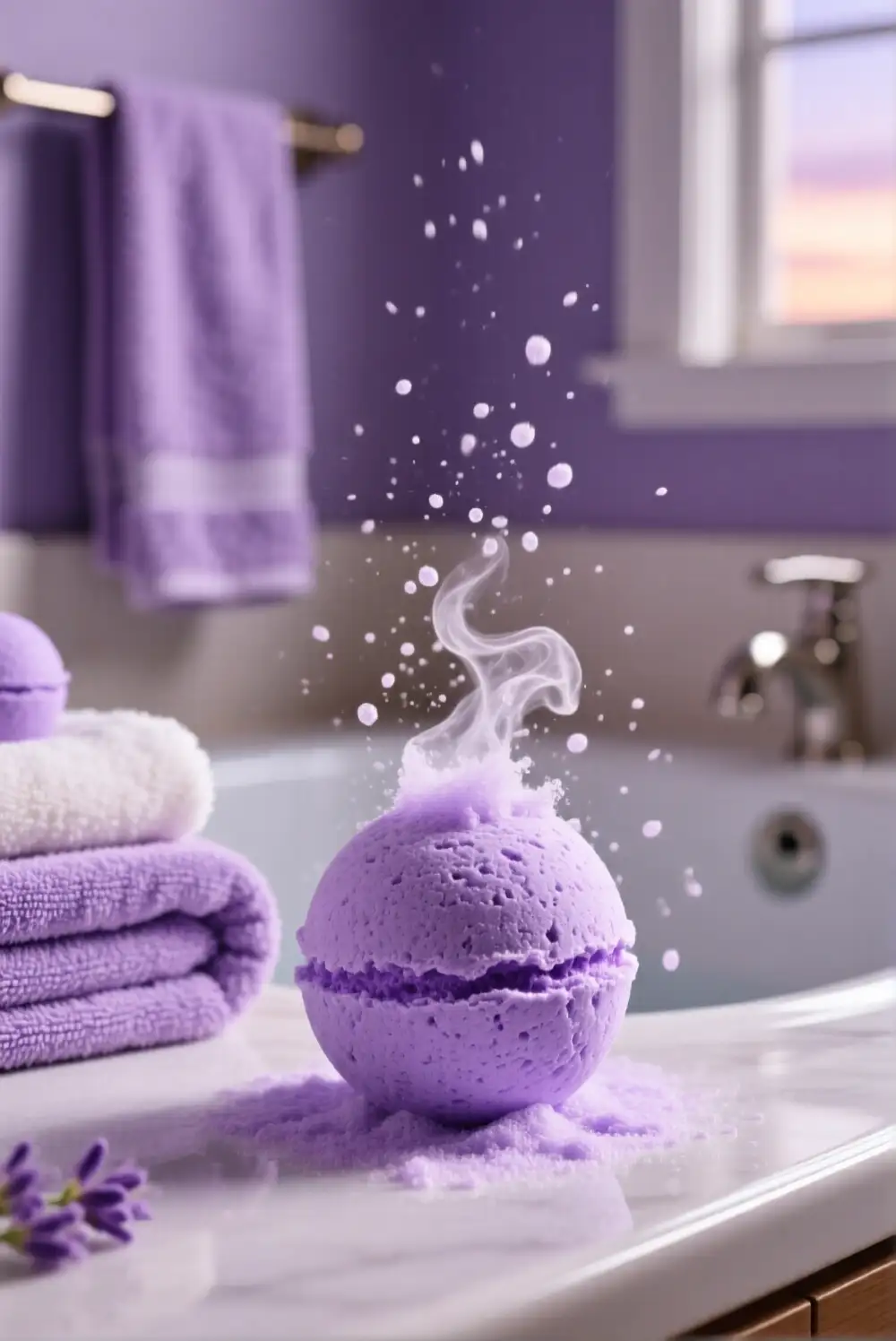 Lavender Love Bath Bomb