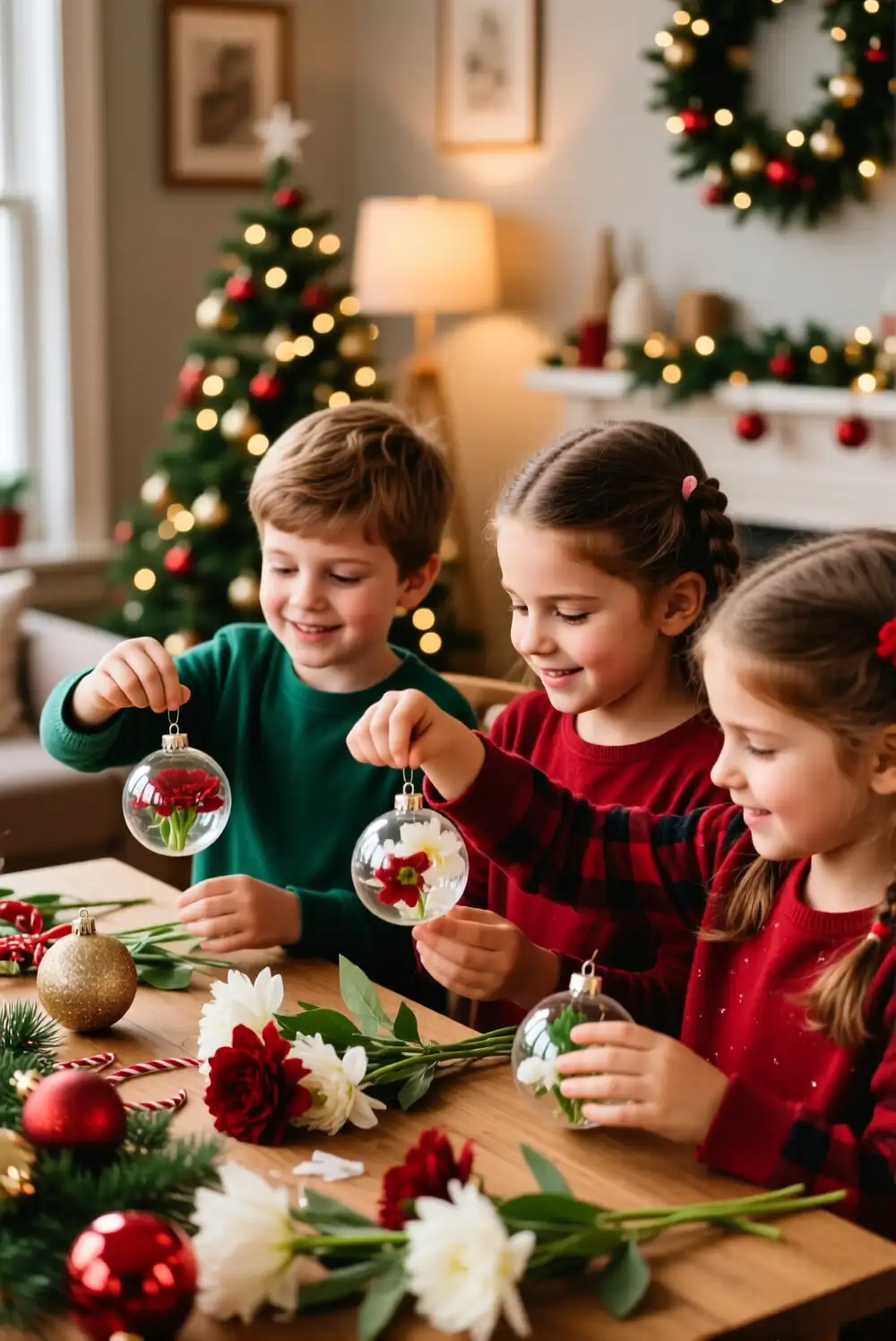 Pressed Flower Ornaments