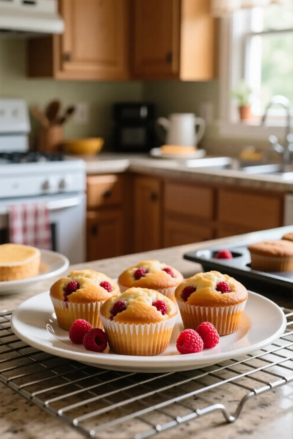 Raspberry Muffins