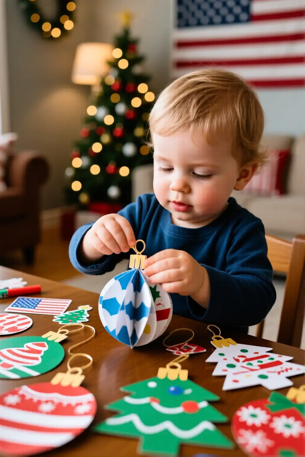Sticker Ornament Craft