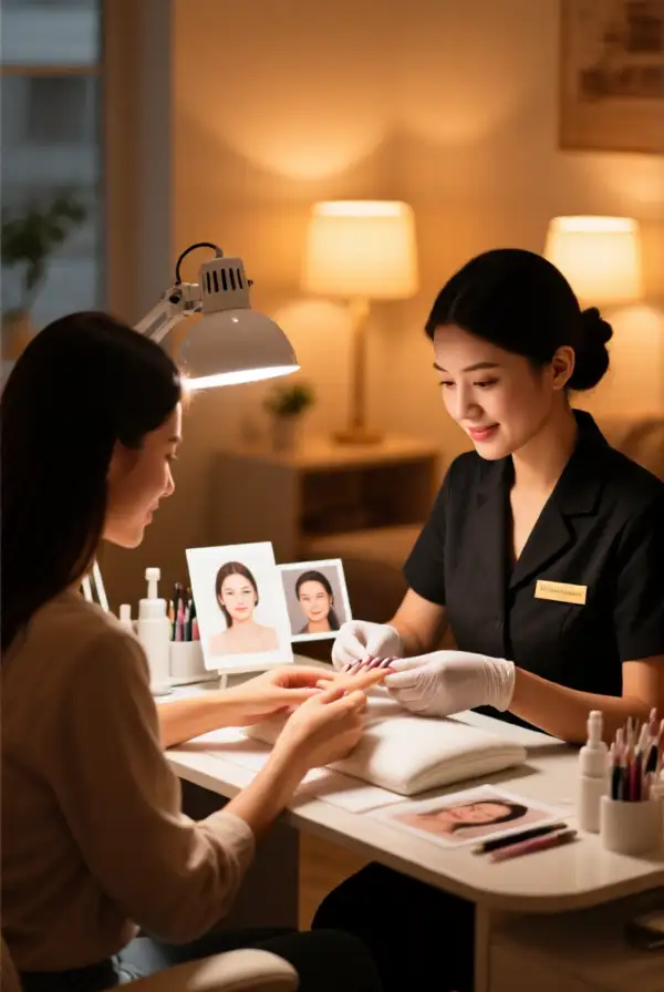 Valentine’s Day Nail Salon Manicure Tips