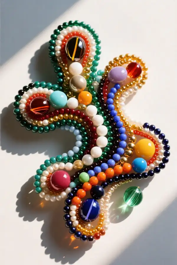 Abstract Bead Art