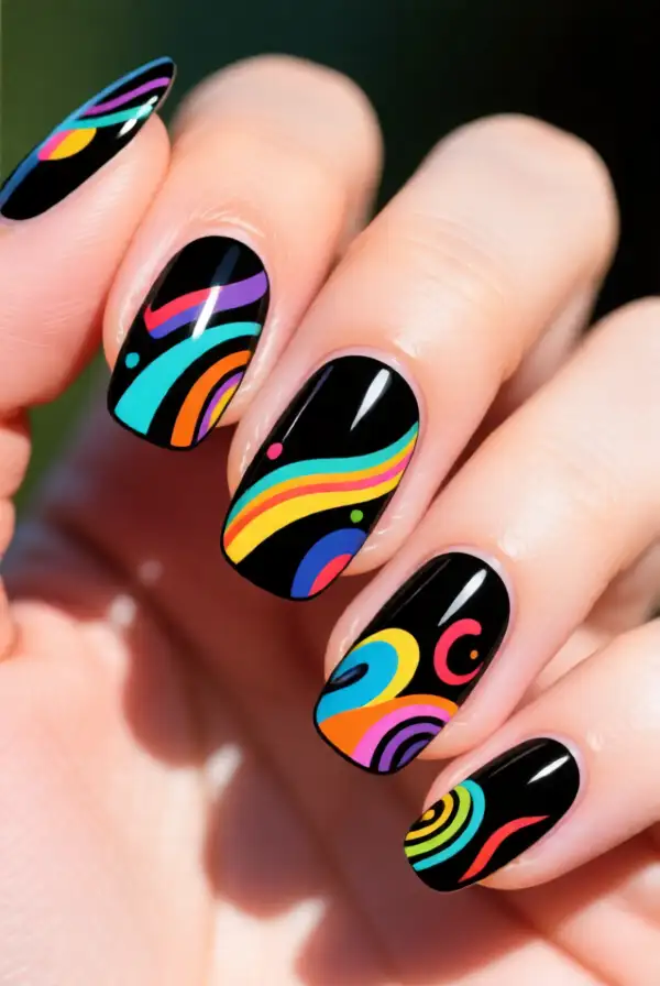 Abstract Black Designs
