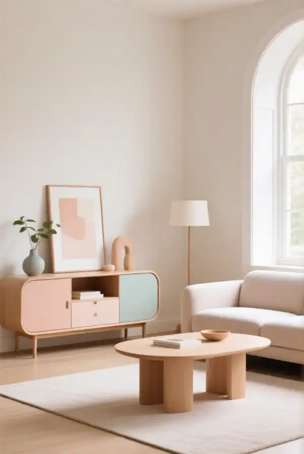 Accent Furniture in Soft Hues