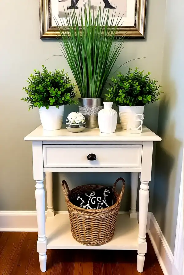 Accent Tables with Leafy Charm