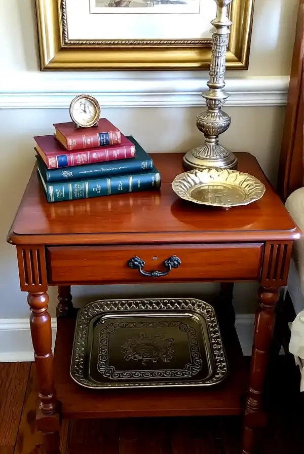 Accent with Antique Accessories