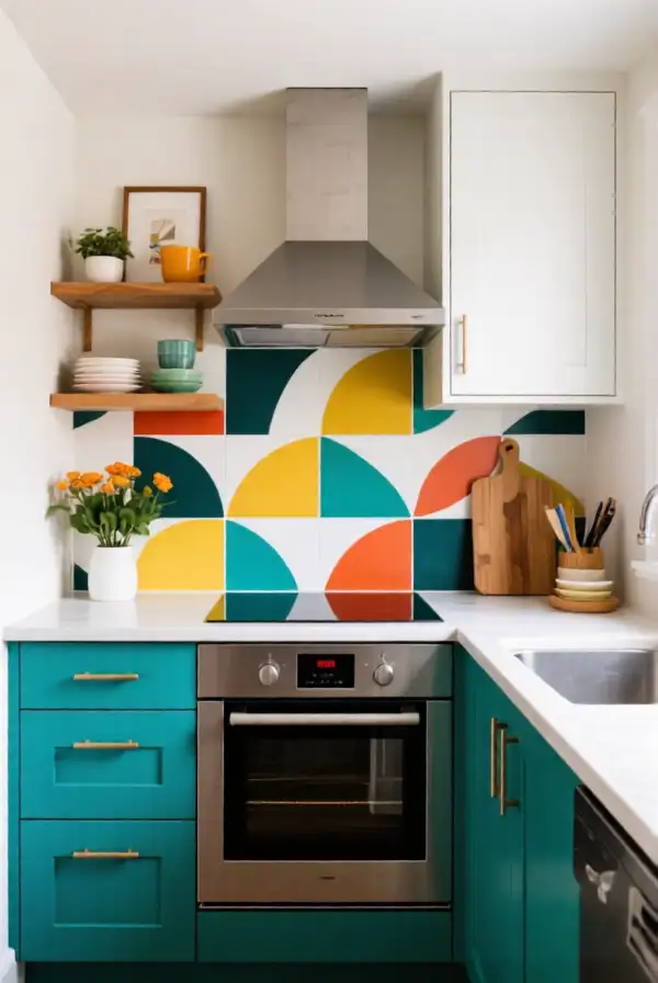 Add a Backsplash for Flair