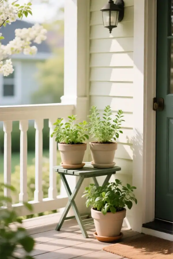 Add a Potted Herb Corner