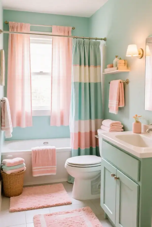 Add Pastel Textiles Layering