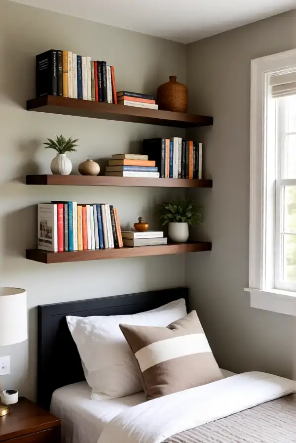 Add Shelves for Display and Storage