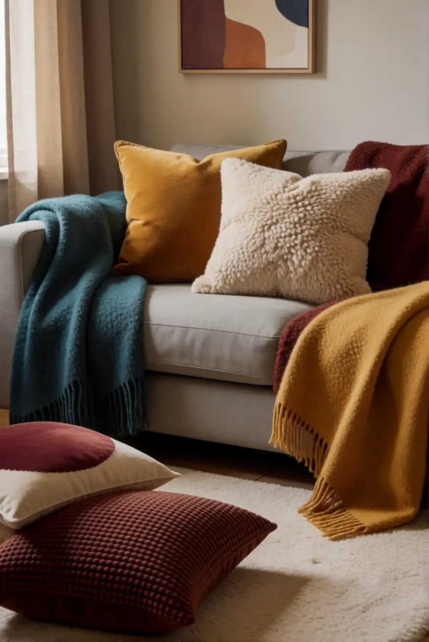 Add Texture with Soft Furnishings