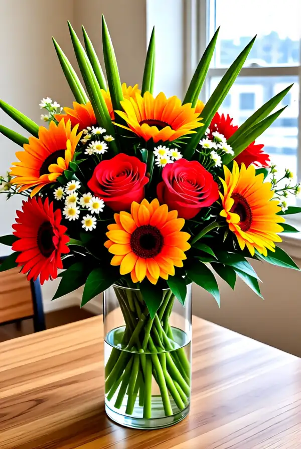 Adding a Touch of Color with Floral Arrangements