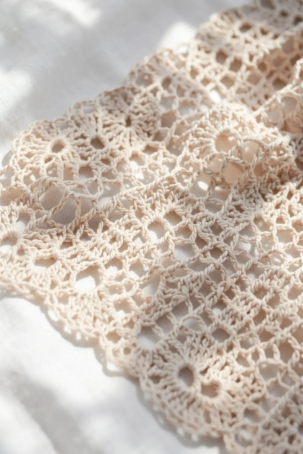 Adding Lace Moments for Airy Contrast