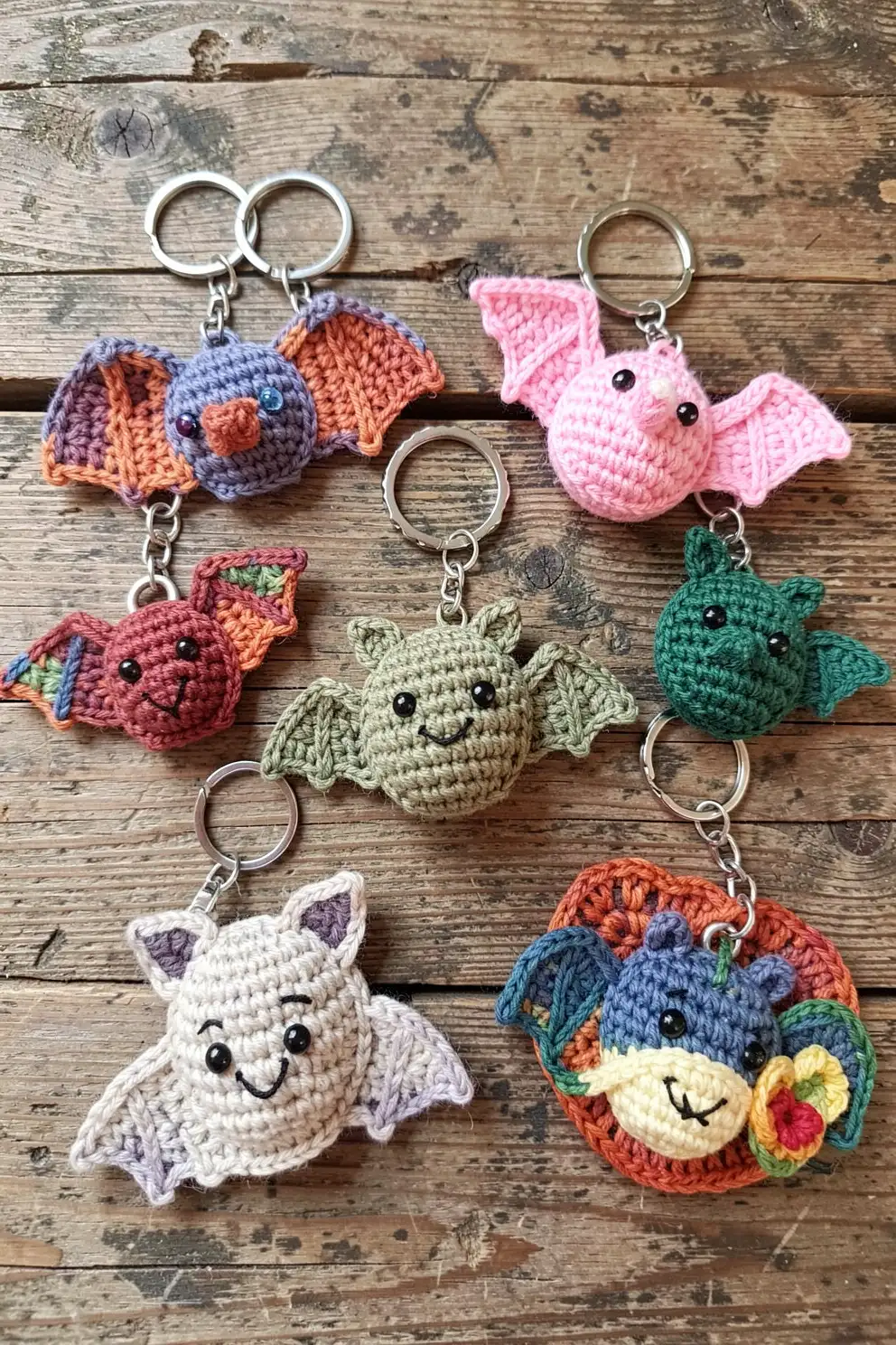 Adorable Bat Keychains