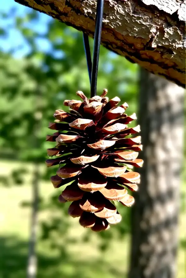 Adorable Pinecone Bird Feeders
