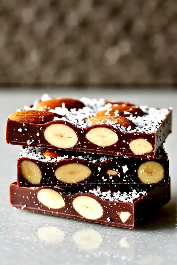 Almond Joy Chocolate Bark