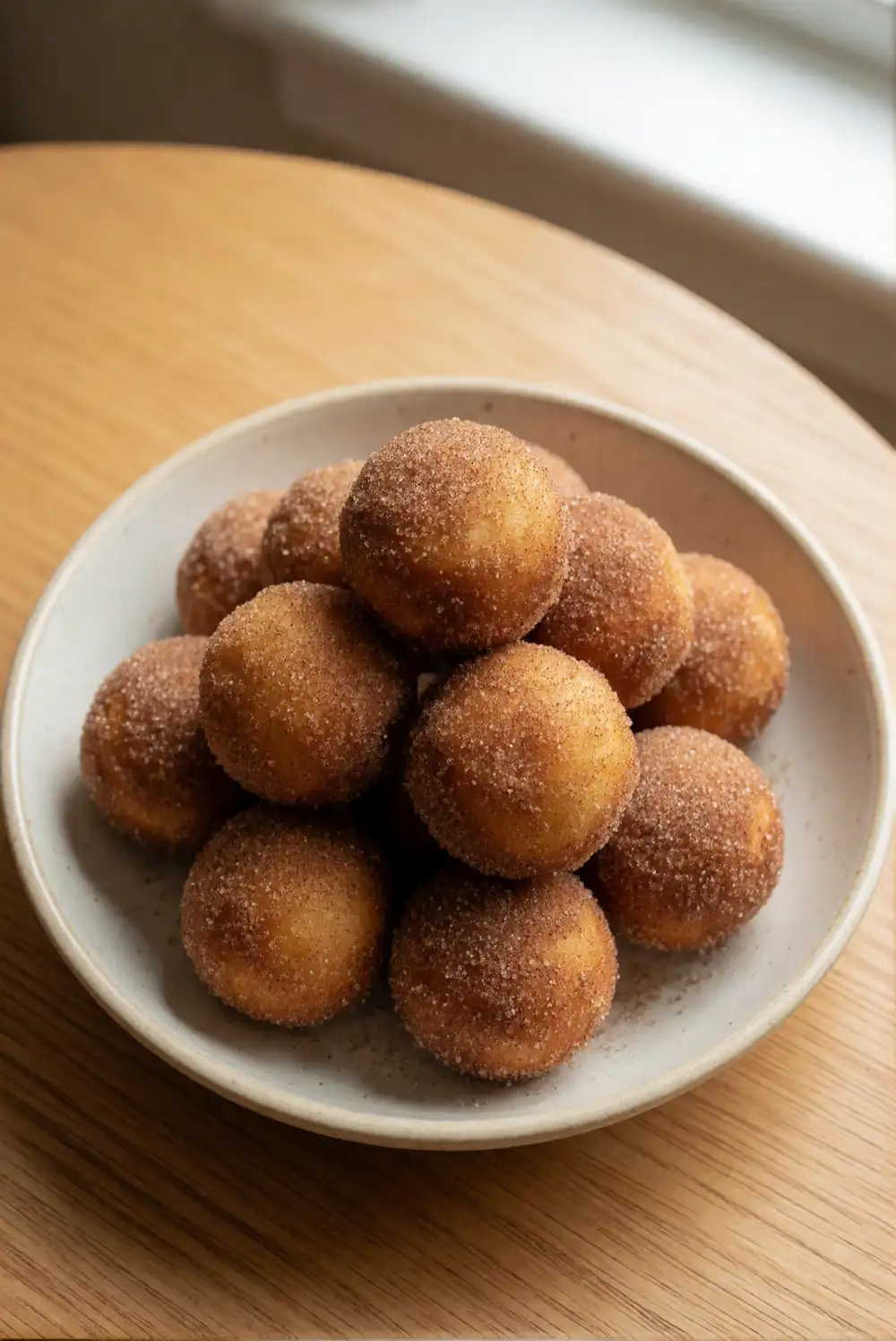 Apple Cider Cinnamon Doughnut Holes