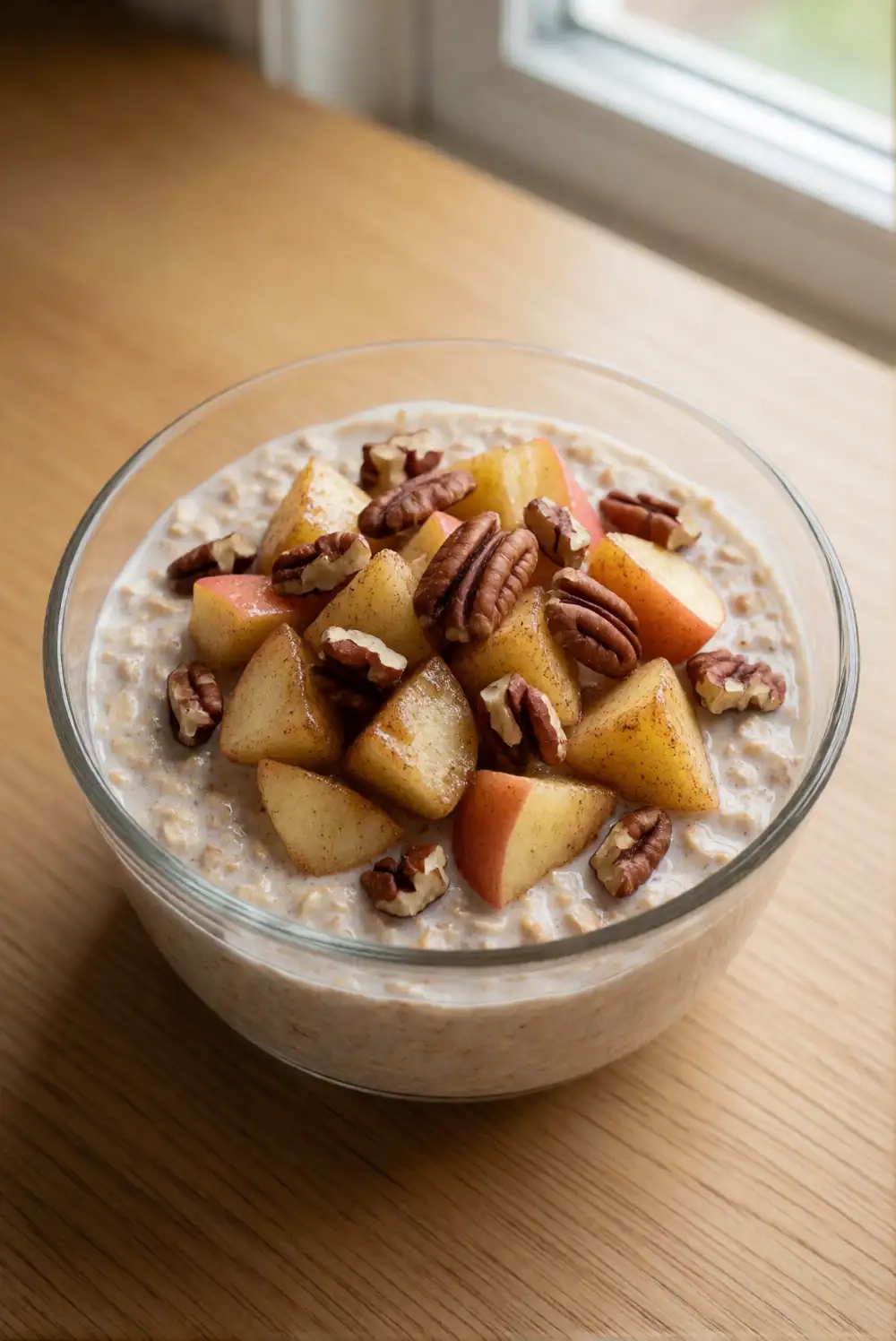 Apple Pie Overnight Oats