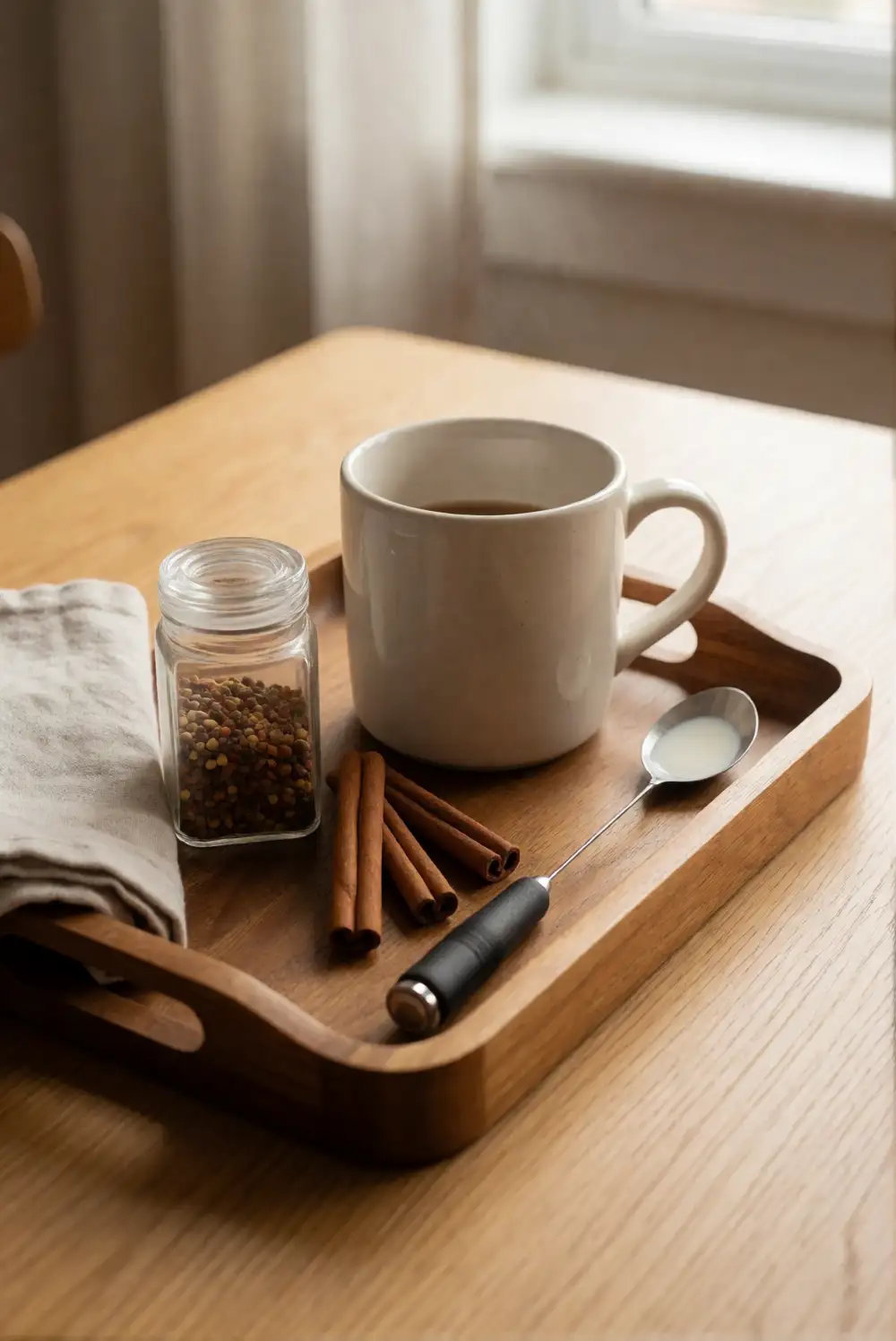 Arrange a Pumpkin Spice Coffee Station