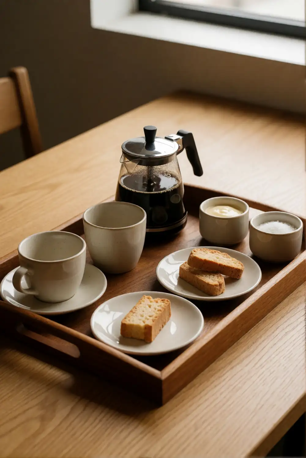 Arrange a Warm Friendsgiving Dessert and Coffee Tray