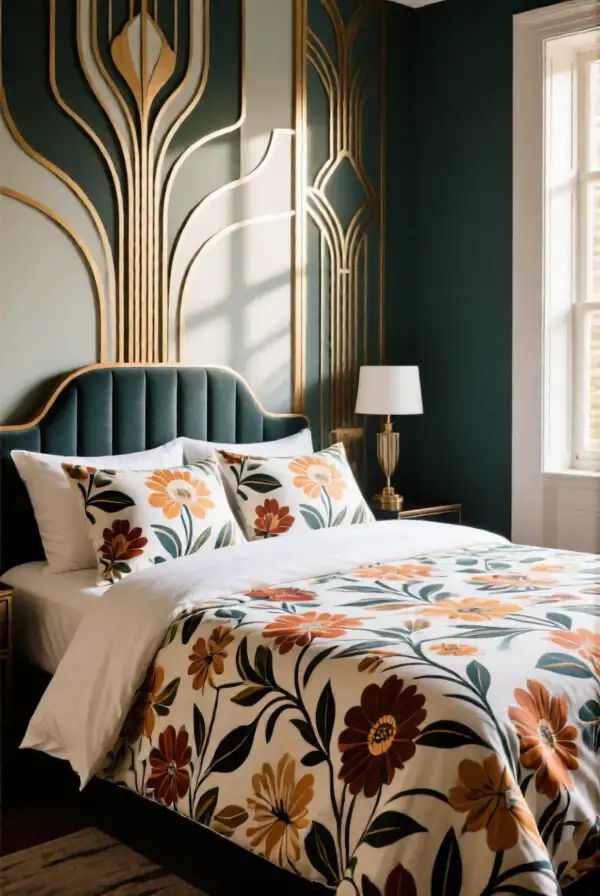 Art Deco Floral Patterns