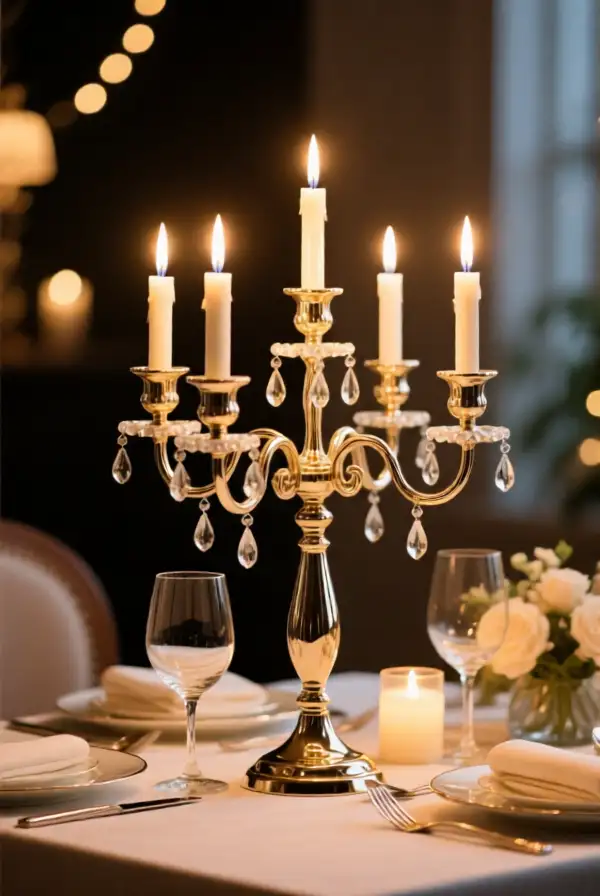 Artful Candelabra Lamps