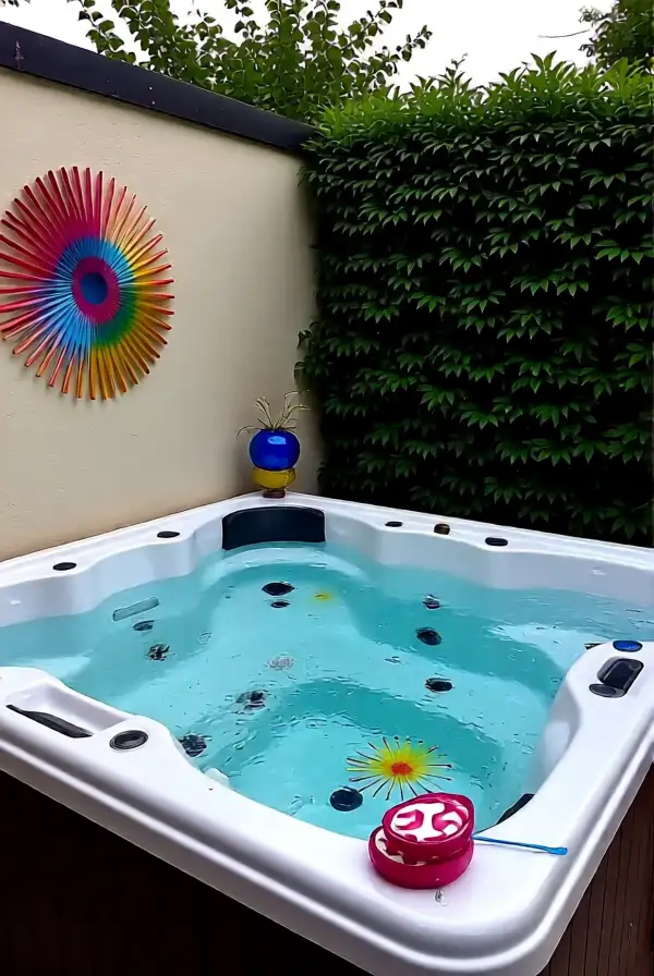 Artistic Jacuzzi Decor Ideas