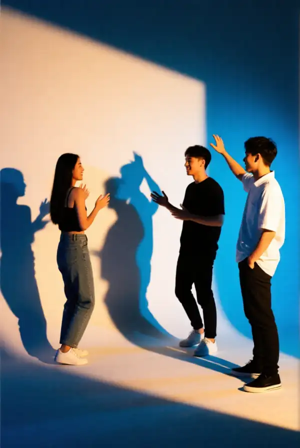 Artistic Play with Shadows