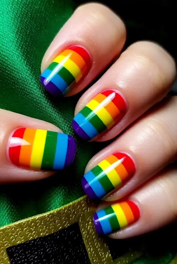 Artistic Rainbow Accents