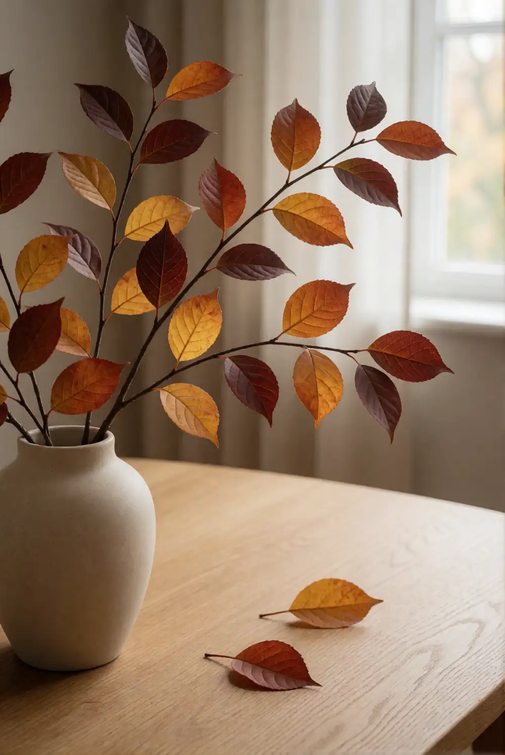 Autumn Branch Vase Arrangement