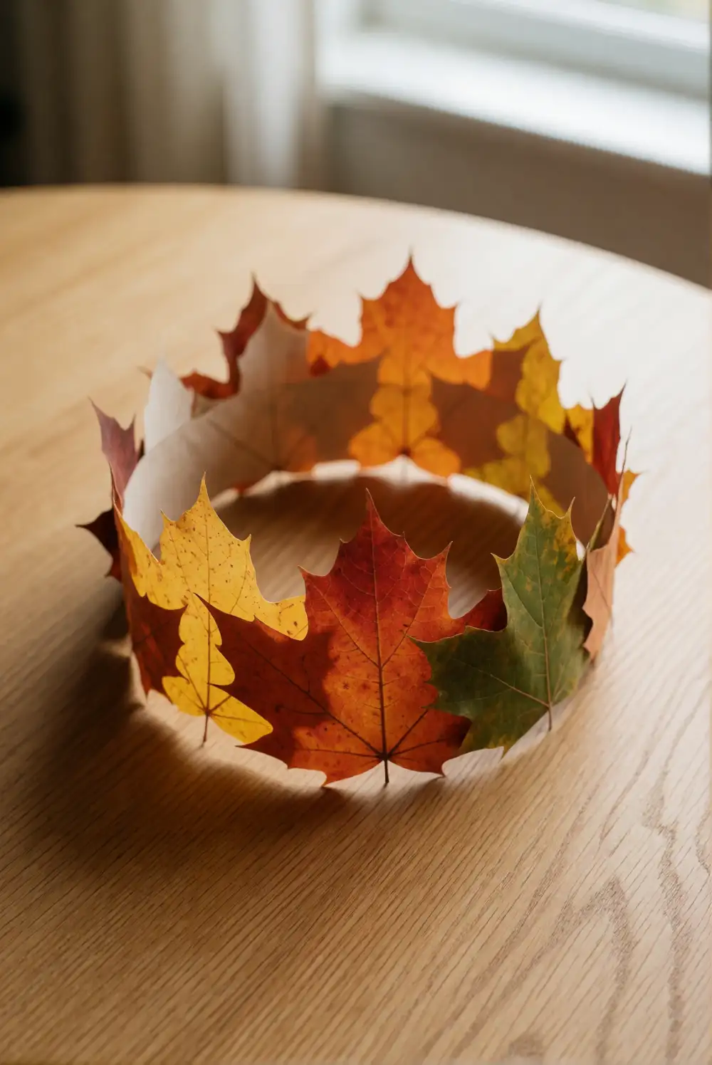 Autumn Leaf Crown