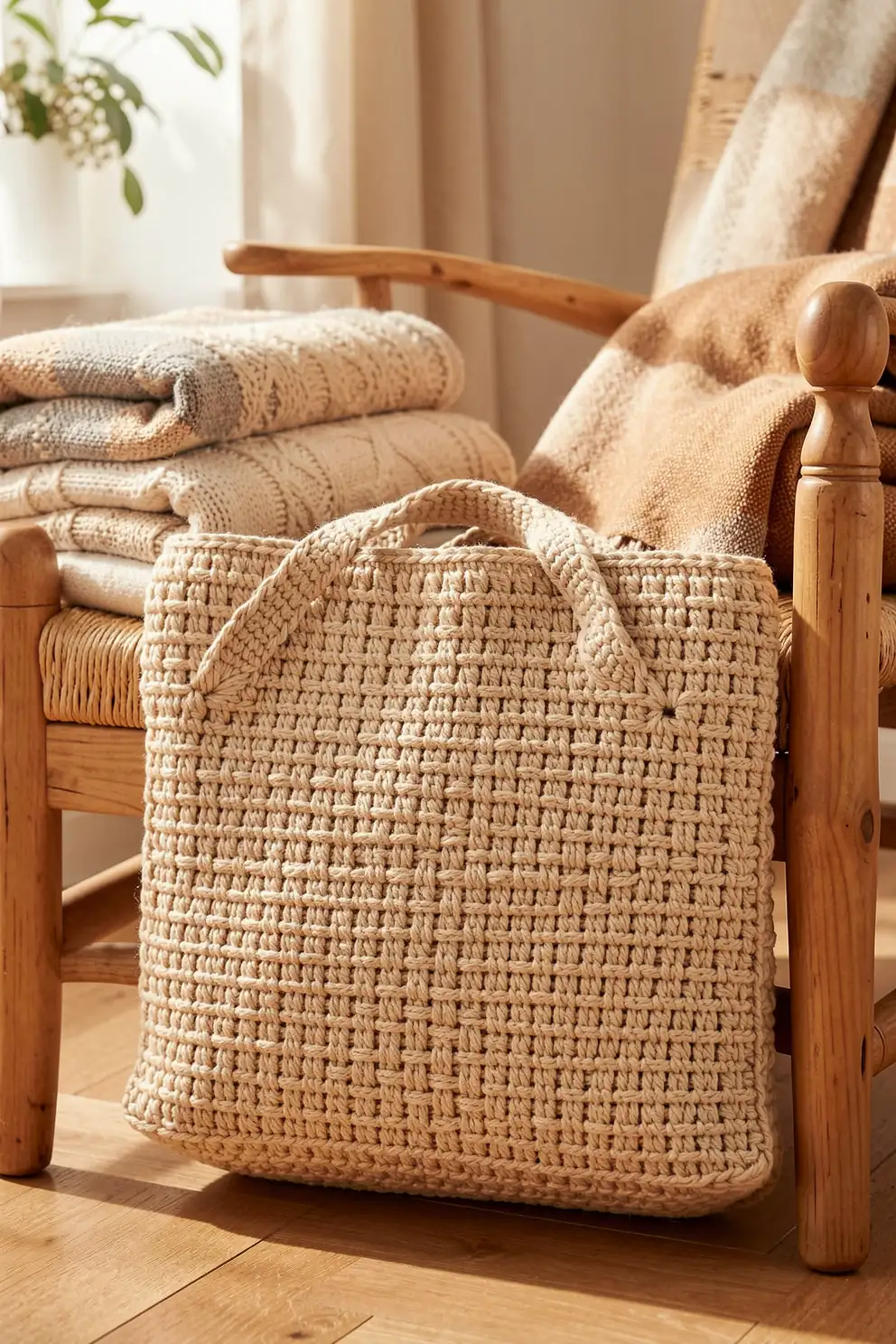 Basketweave Detail for Classic Carryall Shapes