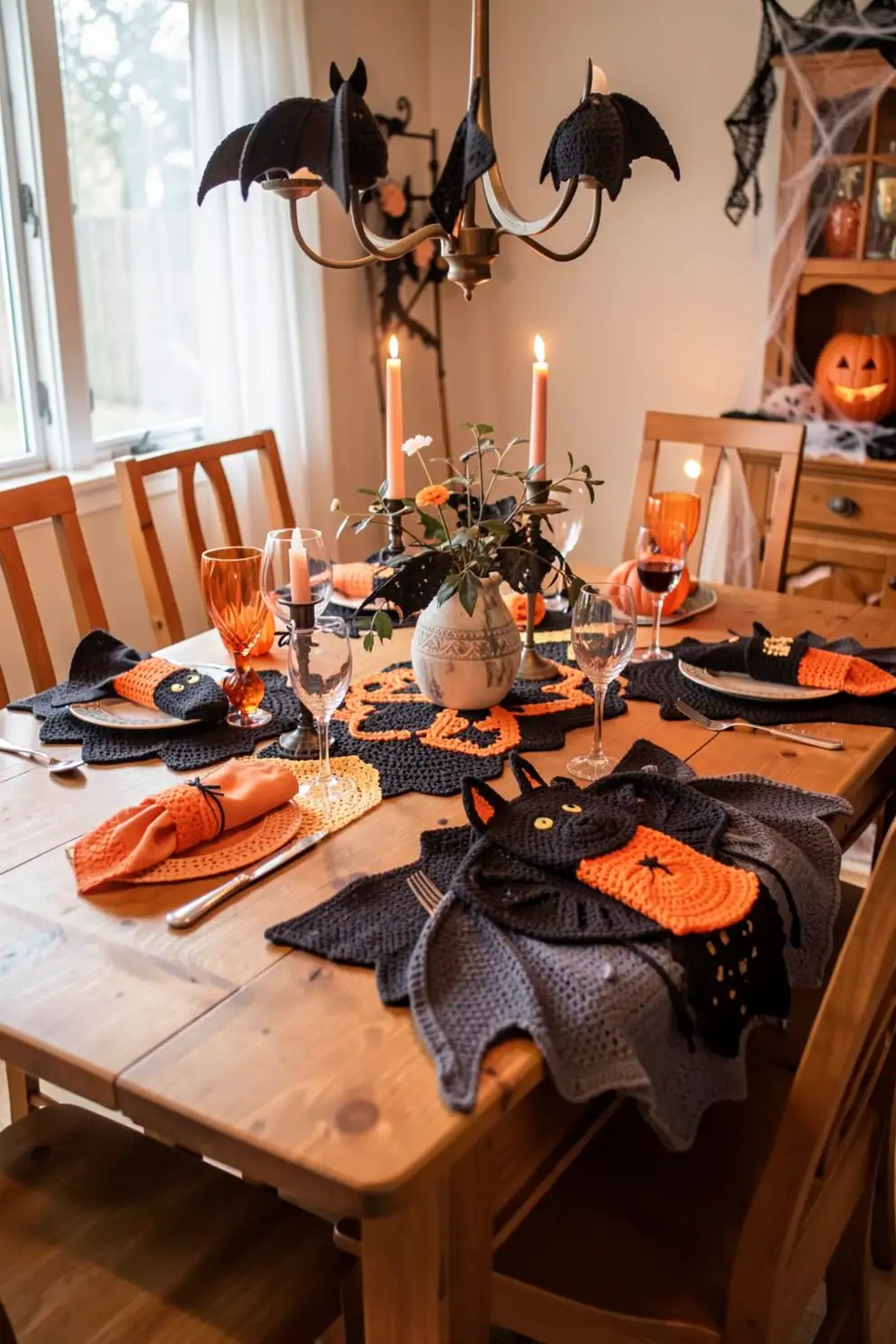 Bat-Inspired Table Settings