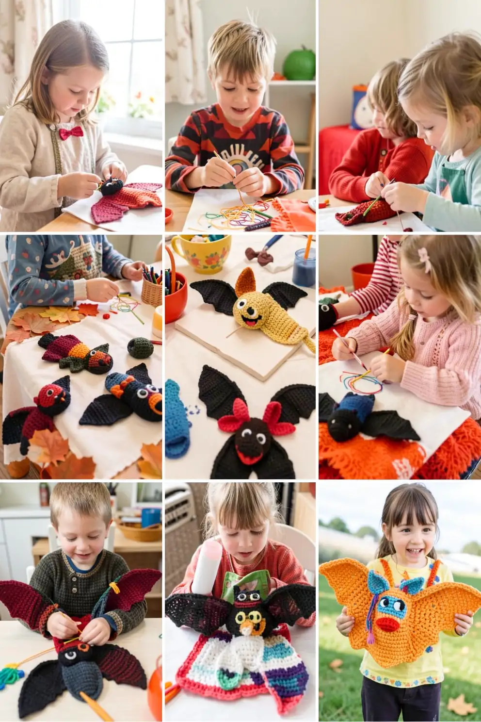 Bat-Themed Seasonal Crafts