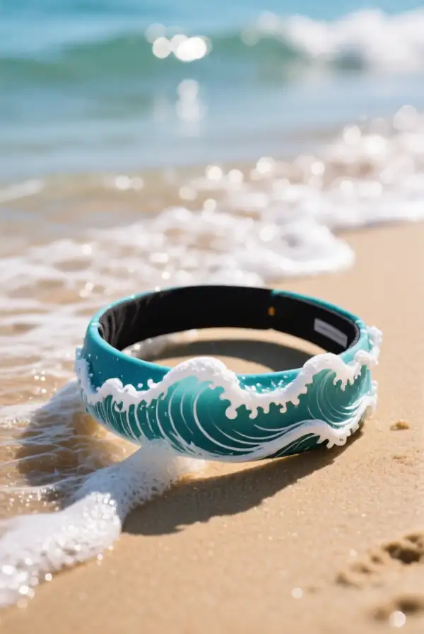 Beach Waves with a Headband