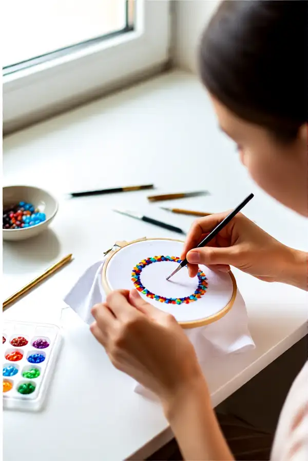 Bead Embroidery as a Relaxation Activity