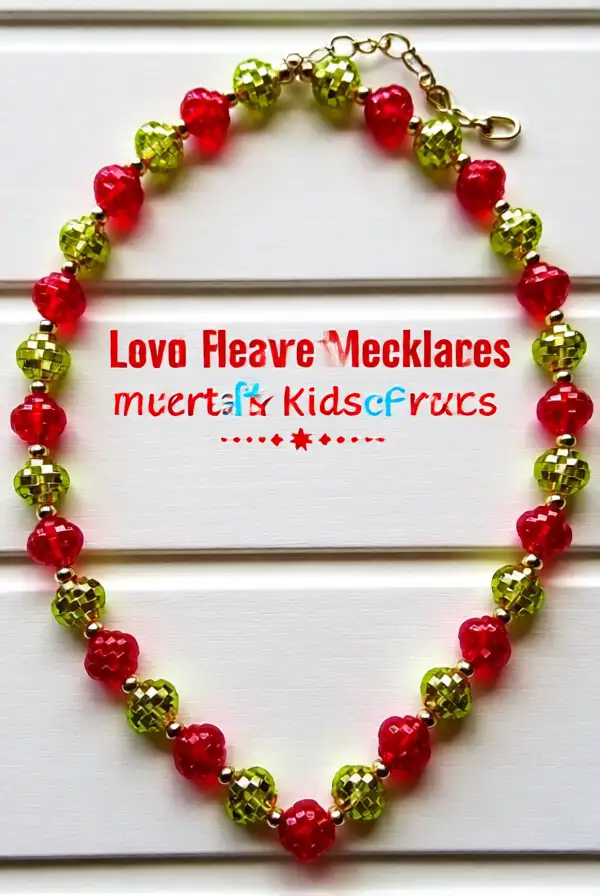 Beaded Heart Necklaces