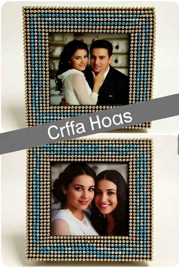 Beaded Picture Frames