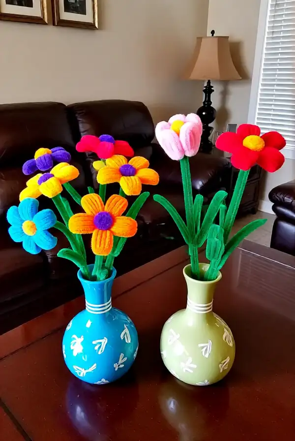 Beautiful Flower Art Displays