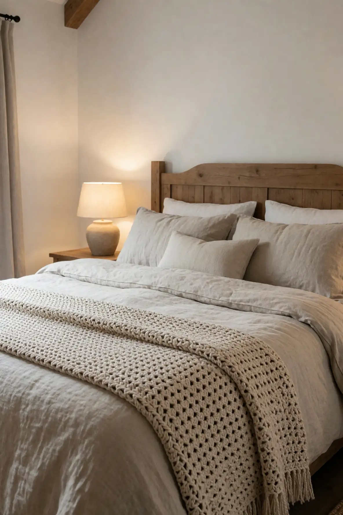 Bedroom Layers With Handmade Warmth