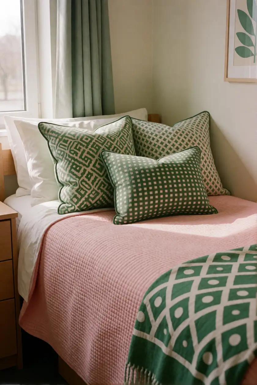 Bedspread and Cushion Combinations