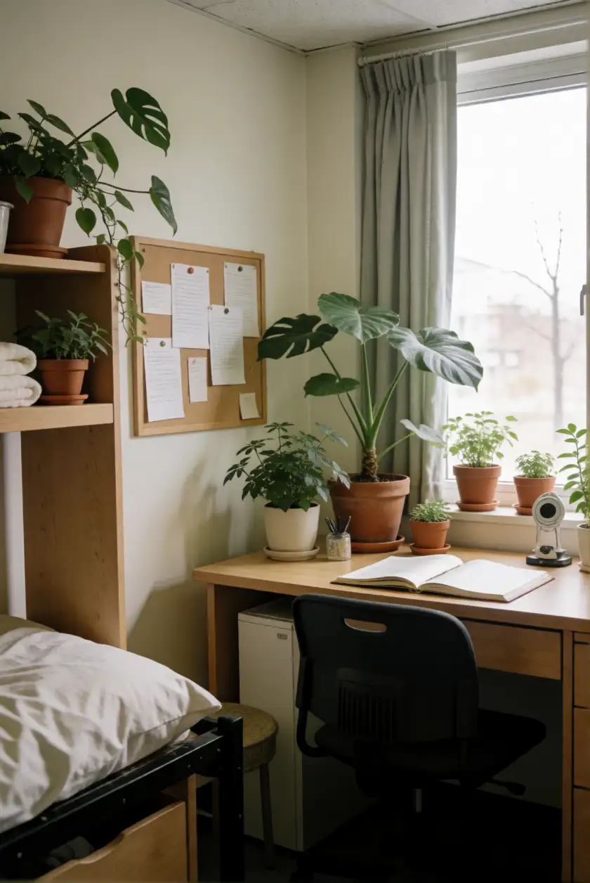 Benefits of Having Plants in a Dorm