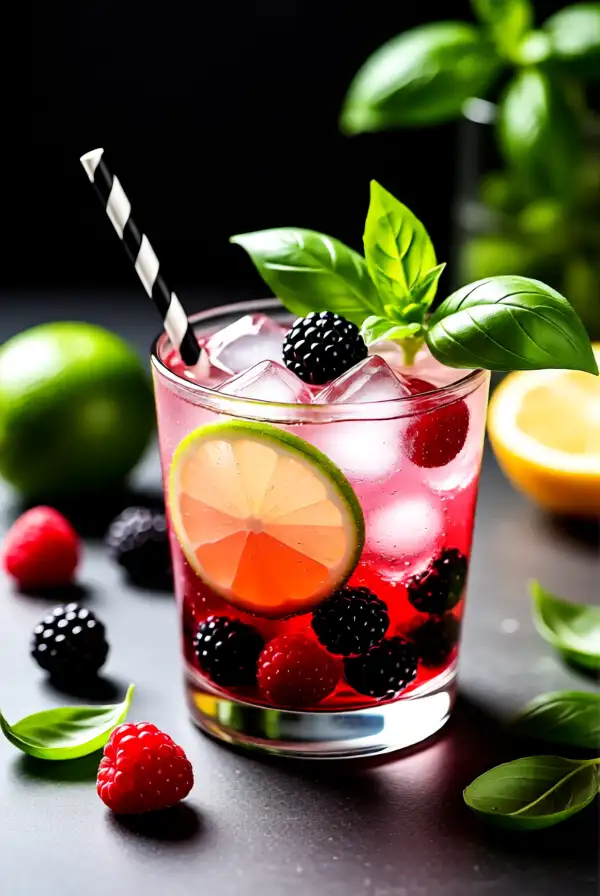 Berry Basil Smash